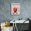  «Holiday Drinks C» par Jean Plout, art mural sur toile, 12 po x 16 po