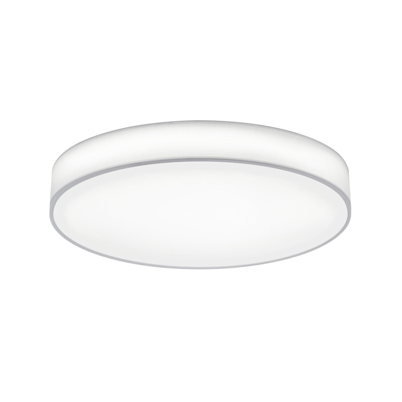 Lombards Flush Mount, 10cm H x 60cm W x 60cm D, White