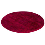 Overdyed One-of-a-Kind 6' 1" X 6' 1" Hand Knotted Area Rug