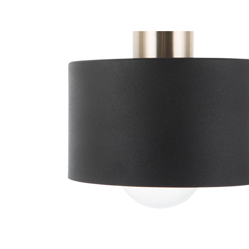 1 - Light Bell Pendant, Gold, Black