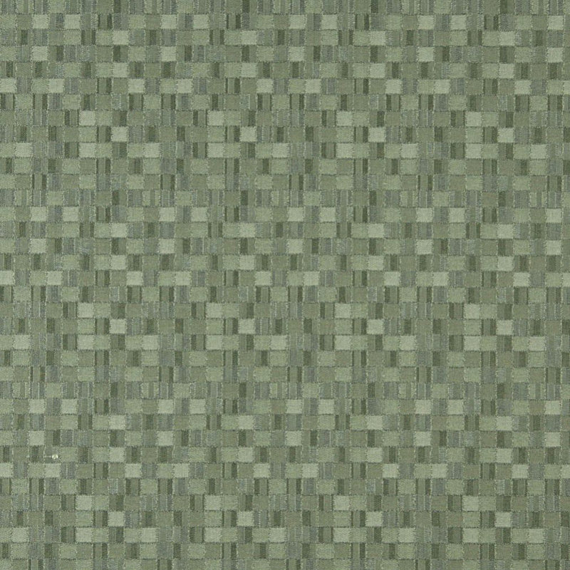 Tissu géométrique Contract, Vert