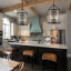 4 - Light Dimmable Lantern Drum Chandelier-164076764-164076760