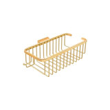 Deltana WBR1054HU14 Wire Basket 10-3/8", Deep, Rectangular with Hook in Polished Nickel