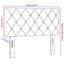  Velvet Headboard Argyle With Headboard 100 Cm Velvet-929459446-929459443