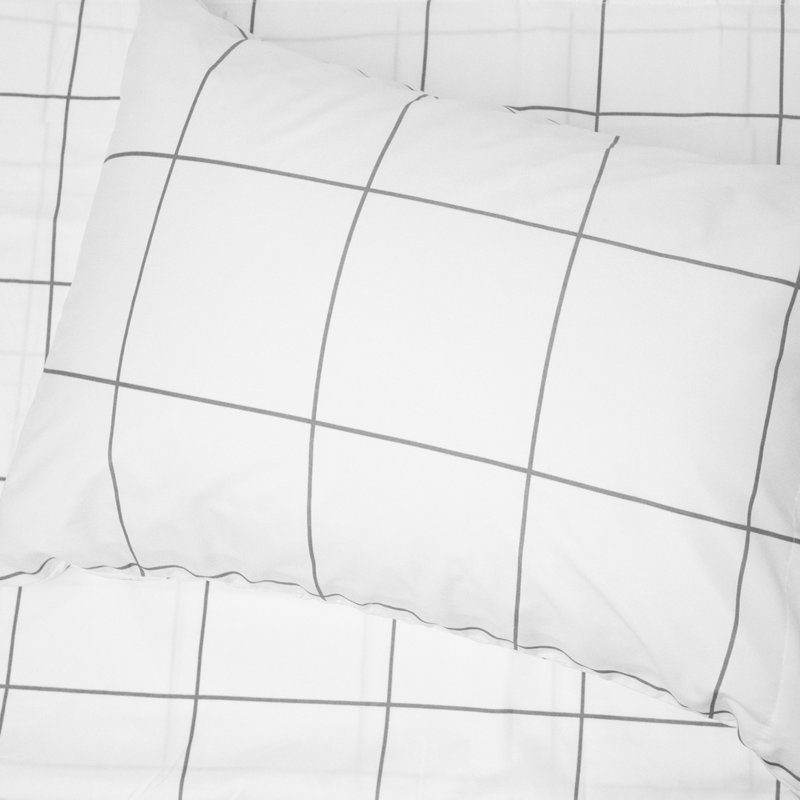 Loft Classic Striped Sheet Set with Bonus Pillowcases, Classic Stripe Gray, Queen Sheet Set with 4 Pillowcases