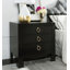 Table de chevet l 28 po Velasco - Design transitionnel contemporain avec dossier fini et tiroir simple-59672182