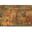 Tapisserie «Verdure» raffinée 17ème siècle en laine et soie