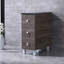 Ensemble de meuble-lavabo simple 36,22 "avec miroir Aldia