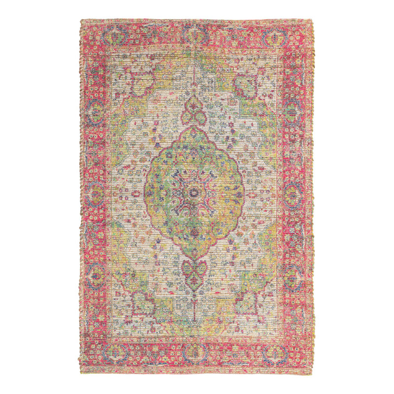 Watkin Oriental Indoor Rug, Rectangle 4'1" x 6'1"