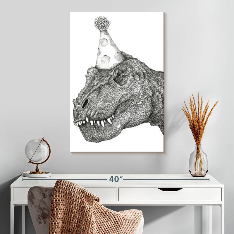 Brampt fête dinosaure, H 30 po x l 20 po
