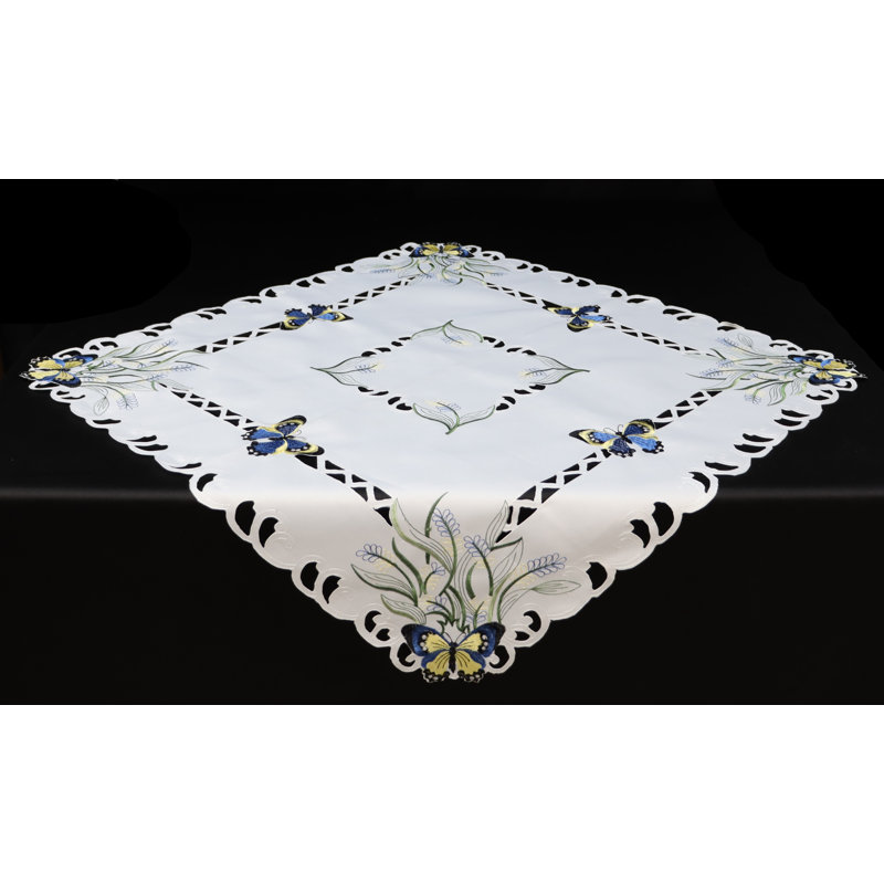 Nappe carrée florale