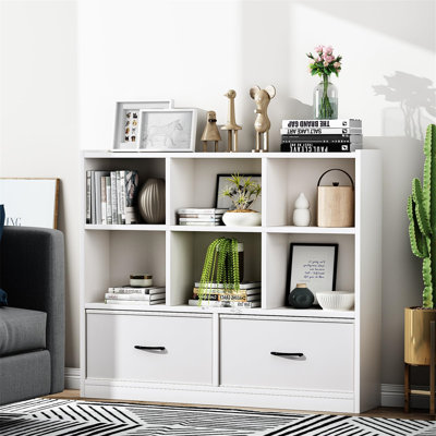 Cube Bookshelf Storage Organizer Bookcase