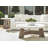 Solana 92'' Wide Teak Loveseat with Cushions