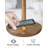 Cue Wood USB Table Lamp