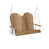 Natural Teak/White