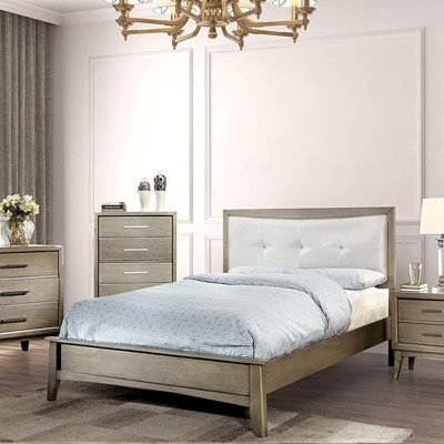 Grigor Vegan Leather Bed