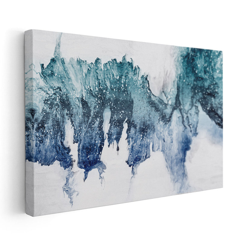Ombre abstraite - reproduction d'art sur toile, H 12 po x l 18 po