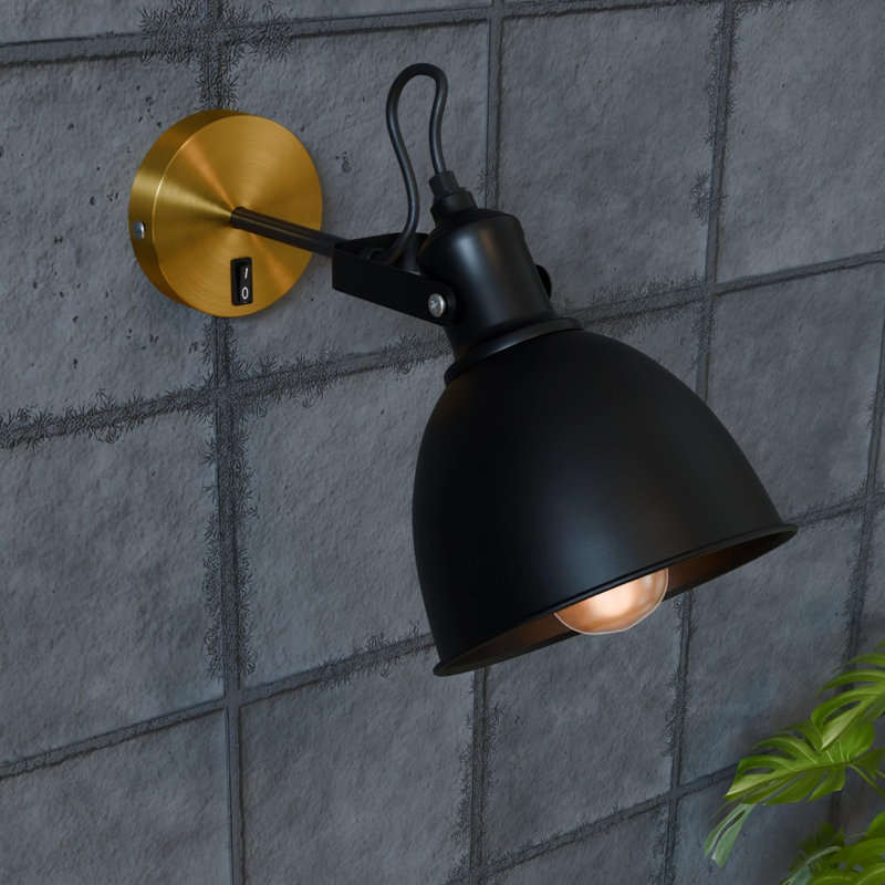 Single Point Lighting Kit, Yellow Brass