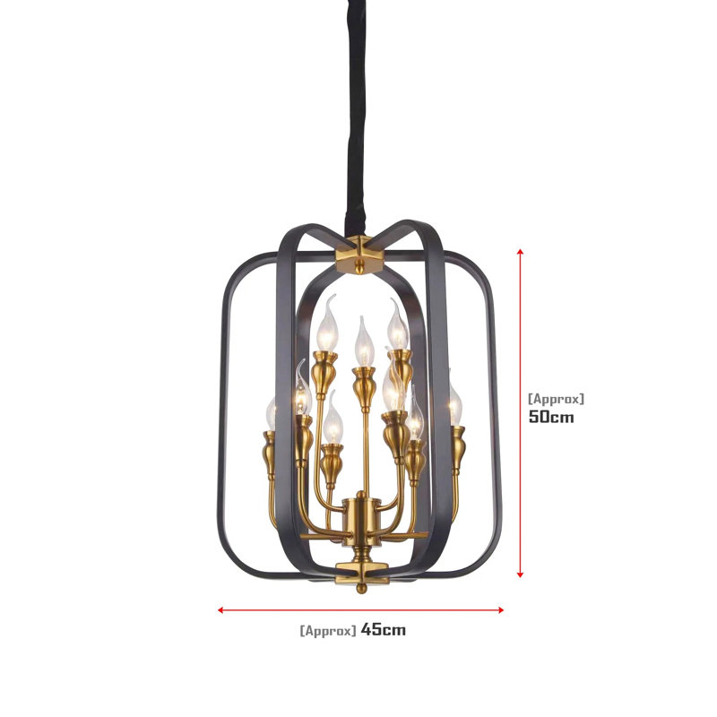 9 - Light Candle Style Chandelier