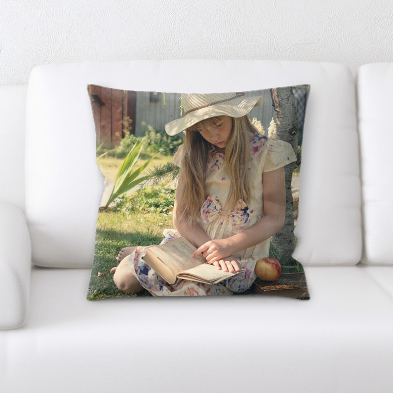 Coussin de fille fille