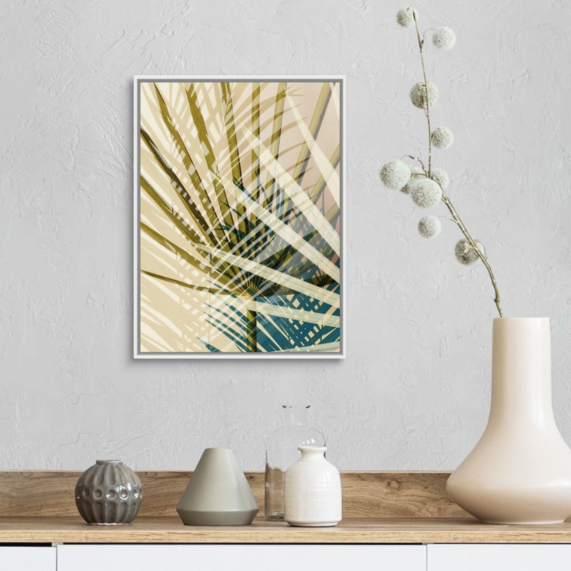 Exposure 8, art mural sur toile, H 18 po x l 14 po, Toile avec cadre blanc