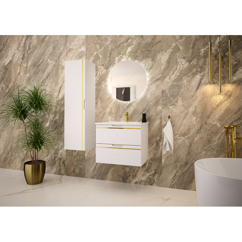 Ariadny Wall Mounted Required Bathroom Cabinet