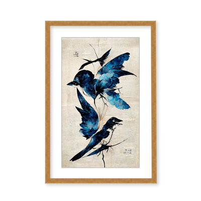Nature Inspired Blue Birds