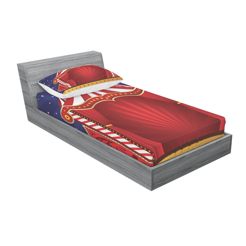Microfiber Sheet Set, Twin XL Sheet Set with Fitted Sheet