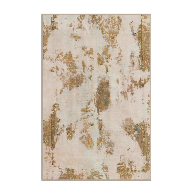 Abstract Indoor Rug, Rectangle 2' x 3'