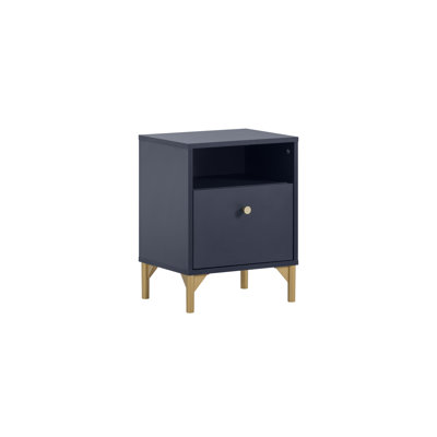 Marlan 40.3cm W Manufactured Wood Bedside Table