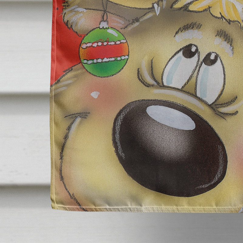 Drapeau de jardin à 2 côtés à antlerss de comic avec décor décoratif, H 28 po x l 40 po
