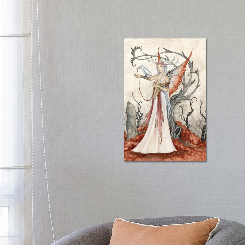 «The Seeress» par Amy Brown - impression, H 26 po x l 18 po x 1,5 po