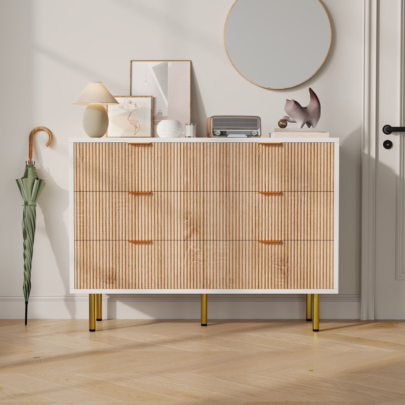 100cm W 6 - Drawer Chest of Drawers