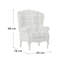 Anzilotti Upholstered Wingback Chair-22689866
