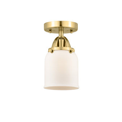 Glass LED Semi Flush Mount