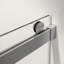 48 po X P 76 po Cabine de douche autoportante double coulissante sans cadre H au fini nickel brossé-122790647