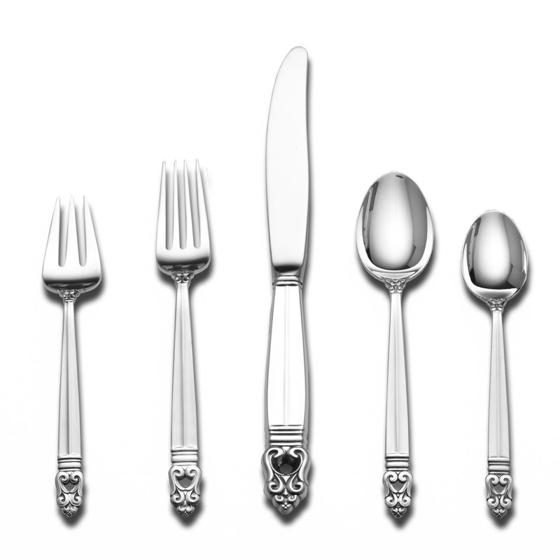 Fourchette à salade danoise International Silver