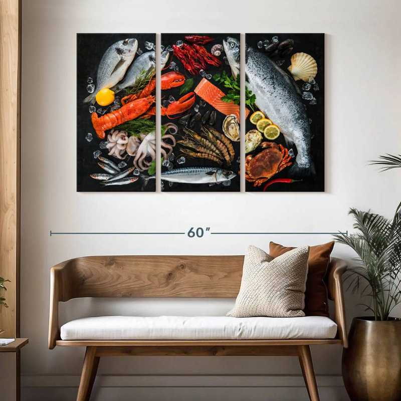 Yarlin Seafood Arrangement, 32" H x 50" W