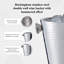 Buckingham Ice Bucket Double Wall Stainless Steel Hammered Effect 22 cm 4.8 Litres