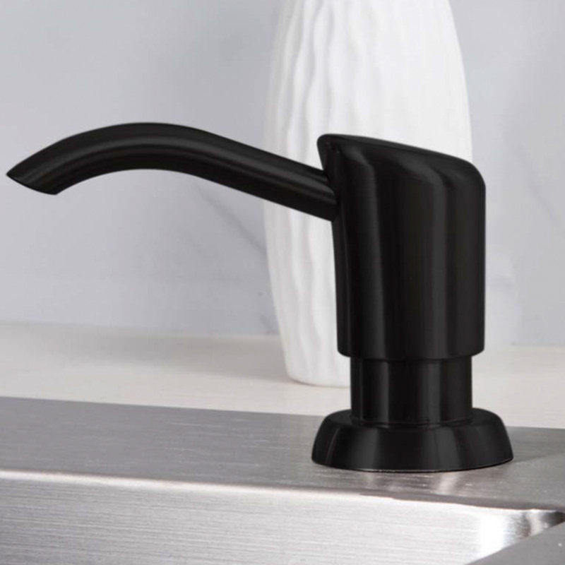 Distributeur de savon, Noir mat