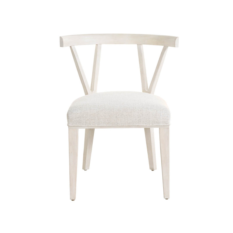 Dwell Upholstered Dining Chair, Ivory