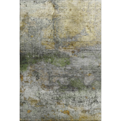 Premium Machine Washable Mayfield AMF2100 Abstract Rug