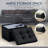 Repose-pieds avec rangement Michaelene-86939277