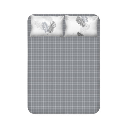 100% Cotton Checkered Sheet Set