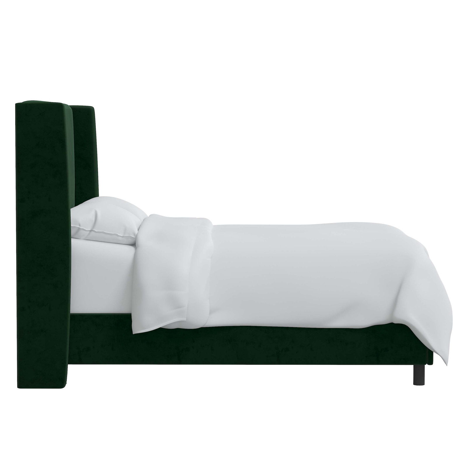 Tilly Upholstered Bed, Queen, Classic Emerald Performance Velvet