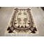 Tapis brun turc floral Borg