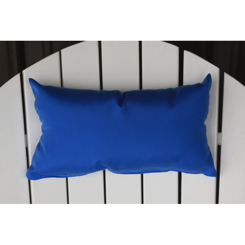  Coussin rectangulaire pour l'extérieur Adirondack, Bleu clair