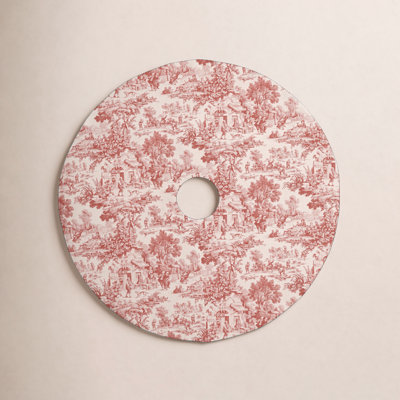 Toile Christmas Tree Skirt