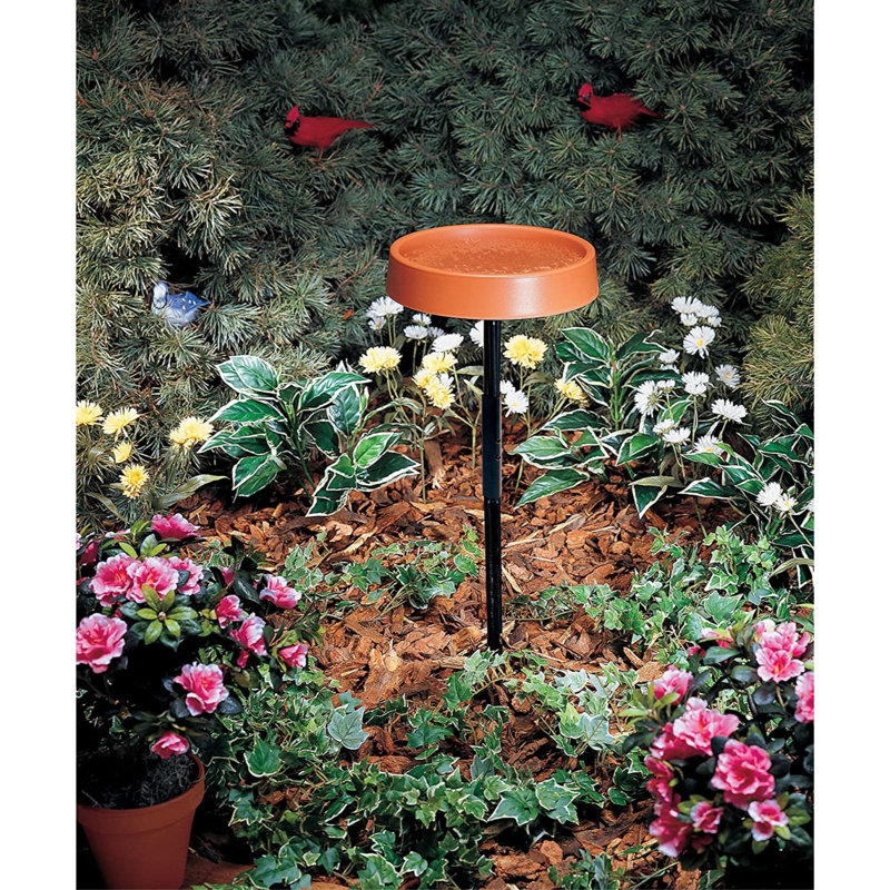 Plastic / Acrylic Pedestal Birdbath