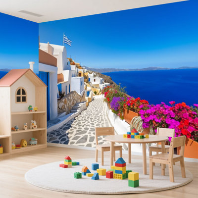 Papier peint auto-adhésif Santorini, Grèce